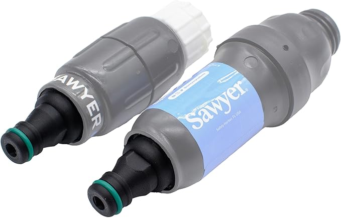Water Filter Hose Adapter for SAWYER SP2129 SP128 SP129, Garden Hose Quick Connect to Bucket, RV, Camping Water Container, Durable 3D Printed Connector with O-Ring Seal
