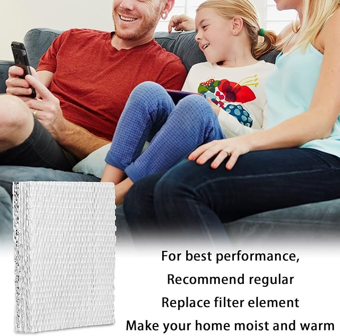HIFROM 3Pack HC22P Replacement Humidifier Wick Filters Compatible with Honeywell HE220 HE220A HE220B HE225A HE225B HE240 HE100 HE150 Humidifier HC22P1001 - AquaVibe