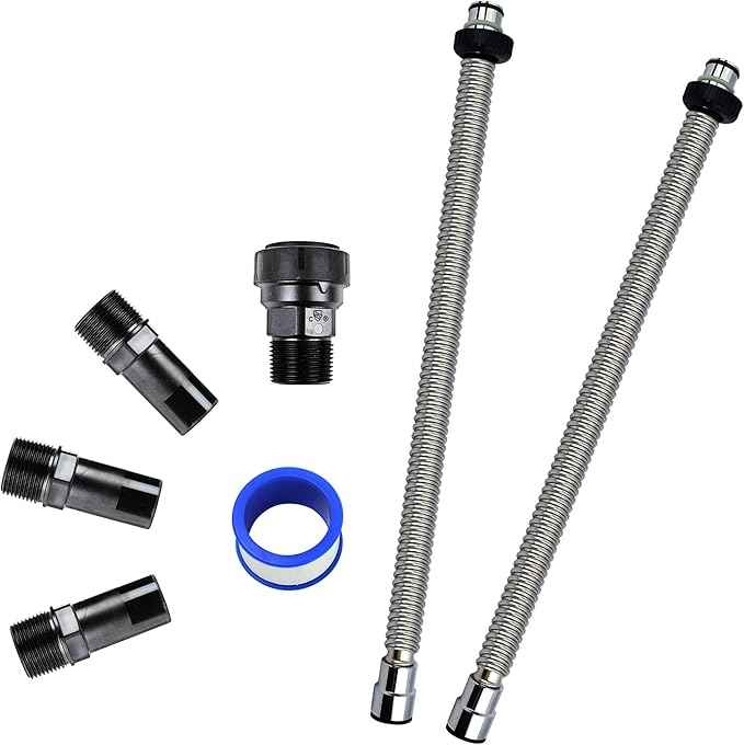 APEC Water Systems Whole House System Single Tank Installation Kit for Water Filter or Water Softener System (WH-SINGLEKIT)