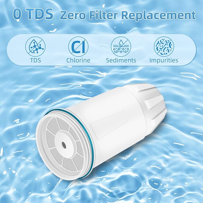 Upgraded Water Filter Replacement for ZERO Water Pitchers, 5-Multi-Stage Filter System Reduce Lead, Chromium, PFOA/PFOS and TDS, 4 pack by APPLIANCEMENTS