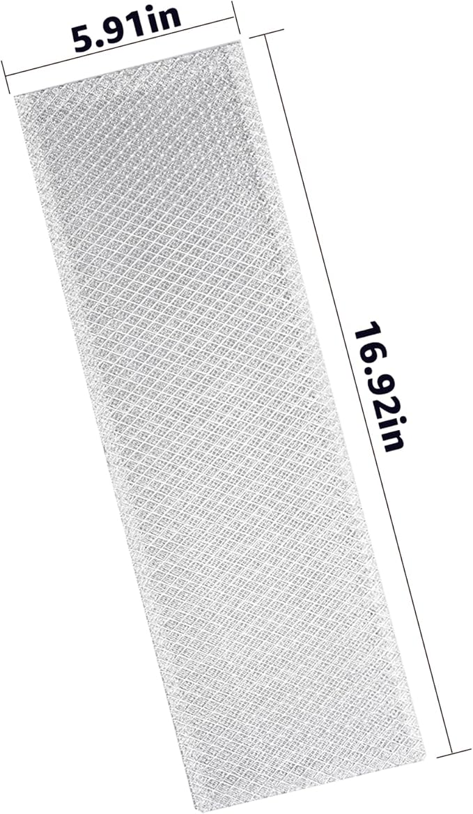 S99010370 Range Hood Filter is Compatible with Broan, Nutone, 99010370, AP5950107, B08087661, 2002603, SB08087661, B08087922 Aluminum Grease Filters. (2Pcs)