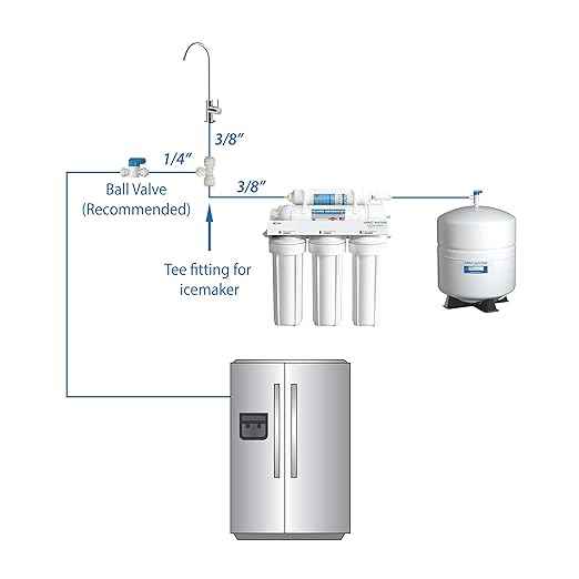 ROES-PHUV75 Essence Series Top Tier Alkaline Mineral and Ultra-Violet UV Sterilizer 75 GPD 7-Stage Ultra Safe Reverse Osmosis Drinking Water Filter System and Ice Maker Installation Kit