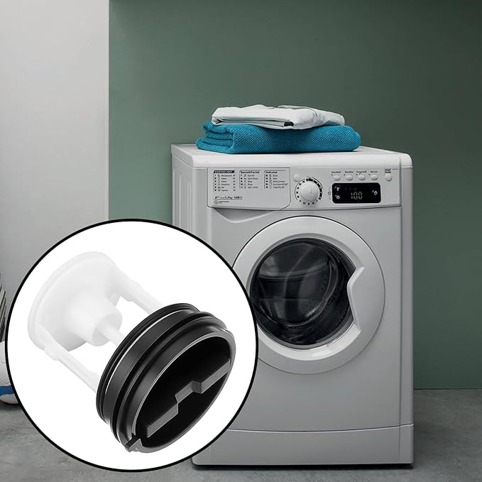 2pcs Washing Machine Drain Pump Filter Compatible with HOTPOINT Compatible with INDESIT - AquaVibe