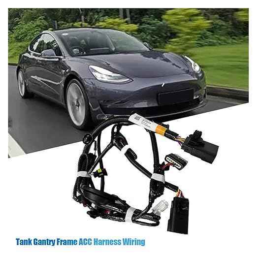 Water Tank Radiator Panel Harness Wiring 2489050-00-A Compatible for Tesla Model Y 2021-2023 Gantry Frame Acc Harness Wiring