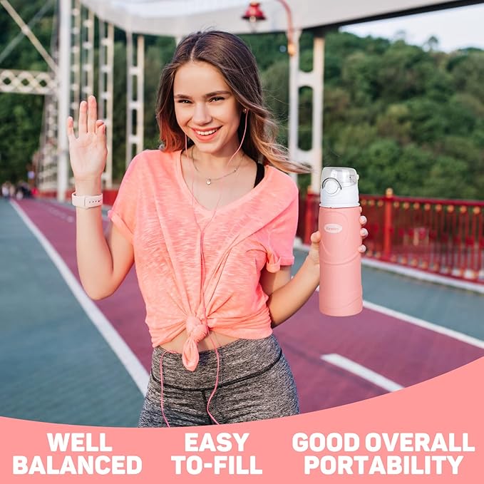 Kemier Collapsible Silicone Water Bottles-750ML,Medical Grade,BPA Free Travel Water Bottle Can Roll Up,26oz,Leak Proof Foldable Sports & Outdoor Water Bottles
