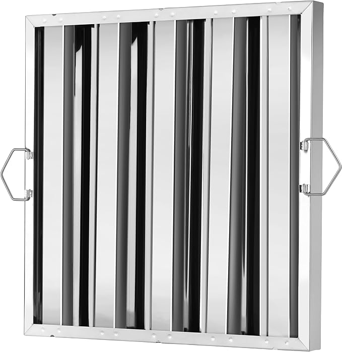 New Star Foodservice 54378 Stainless Steel Hood Filter 20" W x 20" H - AquaVibe