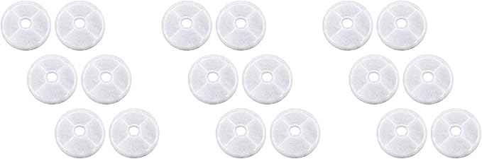 Nispira Replacement Water Filter Compatible with Catit Design Senses Fountain, Flower Fountain & Senses 2.0 water fountain, 18 pks