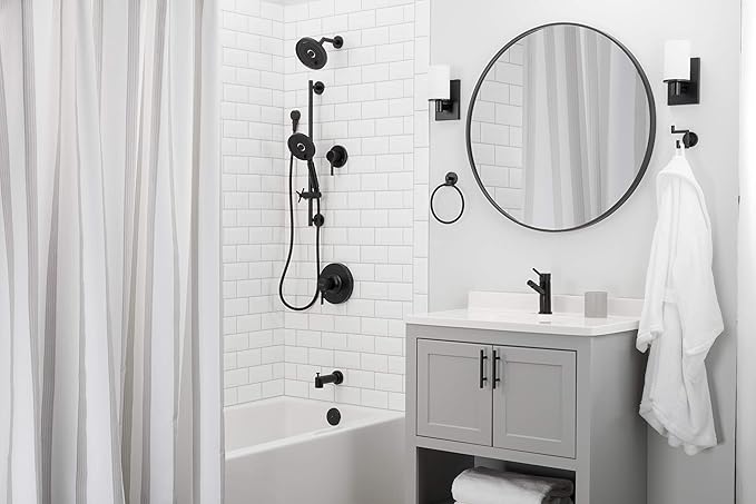 Speakman VS-5000-MB-E15 Neo Exhilaration High Pressure Hand Held Shower Head, 1.5 GPM, Matte Black