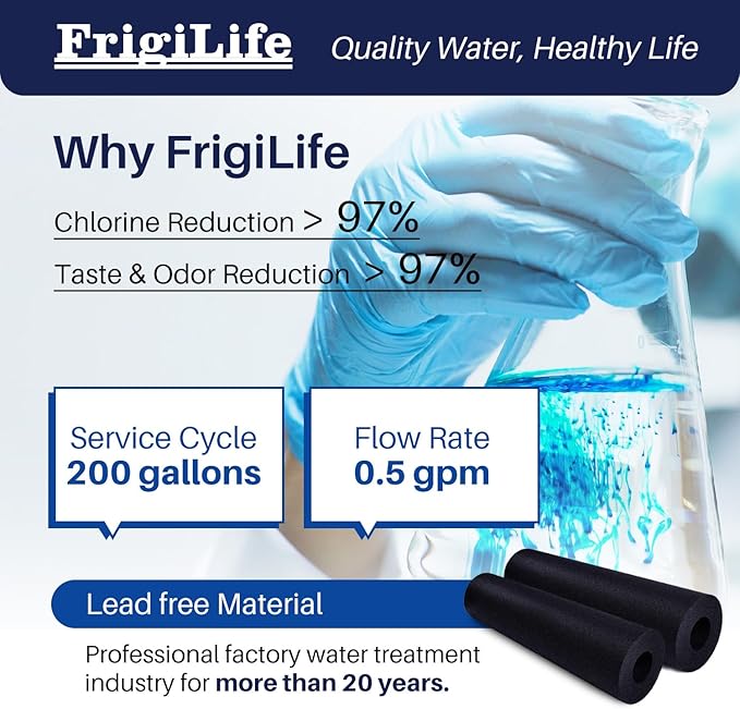 RWF6700A Refrigerator Water Filter Replacement for EDR1RXD1, Everydrop® Filter 1, W10295370A, W10295370, 46-9081, 46-9930, EDR1RXD1B, P4RFWB, P8RFWB2L, WHR1RXD1, KAD1RXD1, WD-F38, 3Pack