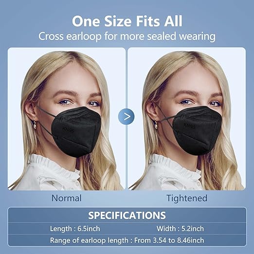 HALIDODO KN95 Face Mask, 5-Ply Breathable Comfortable Safety Mask (Pink) - AquaVibe