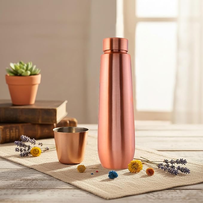 Copper Water Bottle A Leak Proof Ayurvedic Pure Copper Vessel