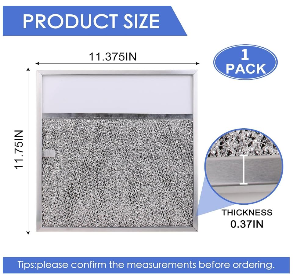 Range hood Filter Aluminum Filter with Light Lens 11