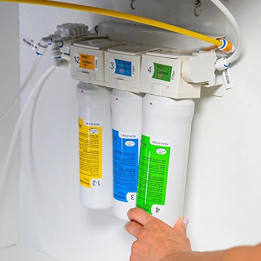 AquaTru Under Sink Reverse Osmosis Water Filter System | Certified to Remove Lead, Chlorine, Fluoride, PFOA, PFOS and More for Pure Great-Tasting Water (AquaTru Under Sink)