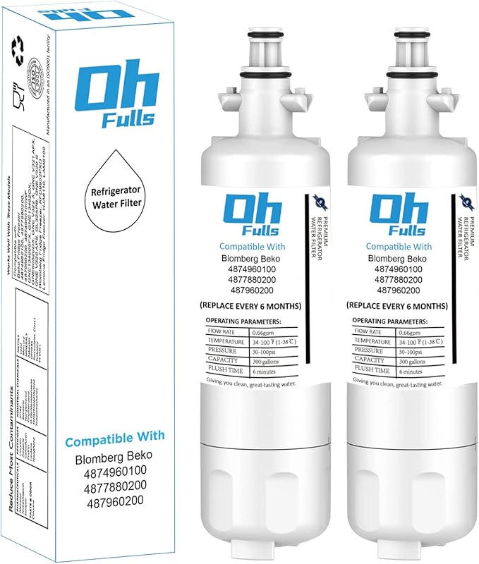 4874960100 Replacement for Water Filter 4874960100, 2-Filters