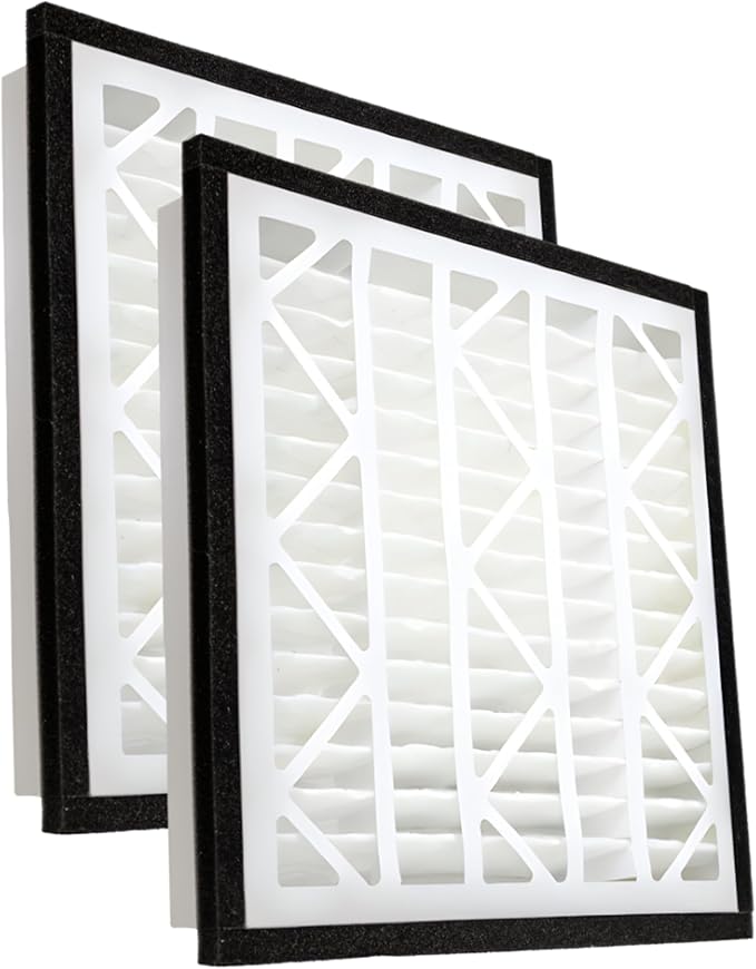 Filter-Monster - Replacement MERV 13 HEPA Filter Bundle - Compatible with Zephyr VGF Series 20x20x3 Whole Home Return Air Grille Filter, 2 Filter Replacement Bundle - AquaVibe