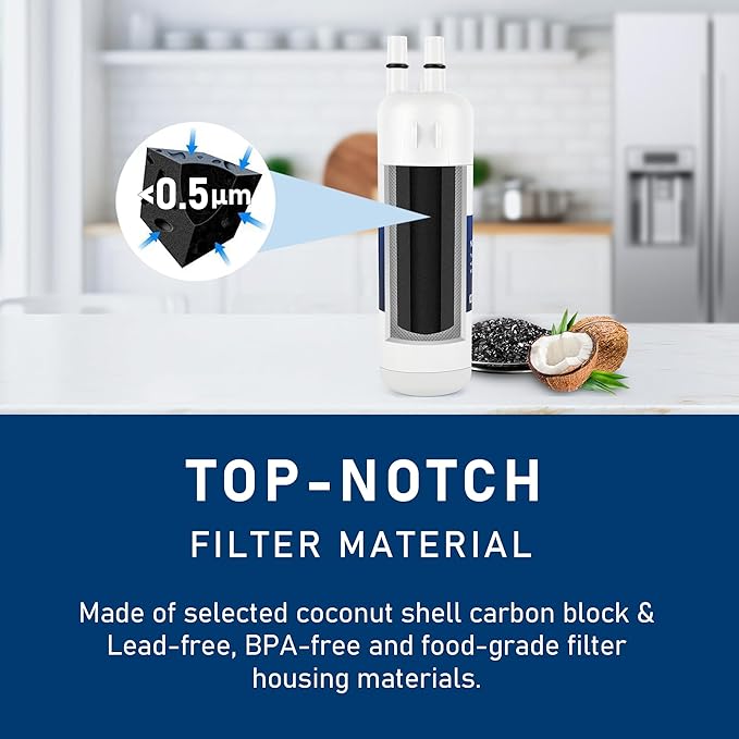 9081 Water Filter Replacement, Compatible with P5WB2L, P4RFWB, P4RFKB2, Kenmore 9930, 46-9930, 9081, 46-9081, 9930P, 469930, 04609930000 (2 Pack) - AquaVibe
