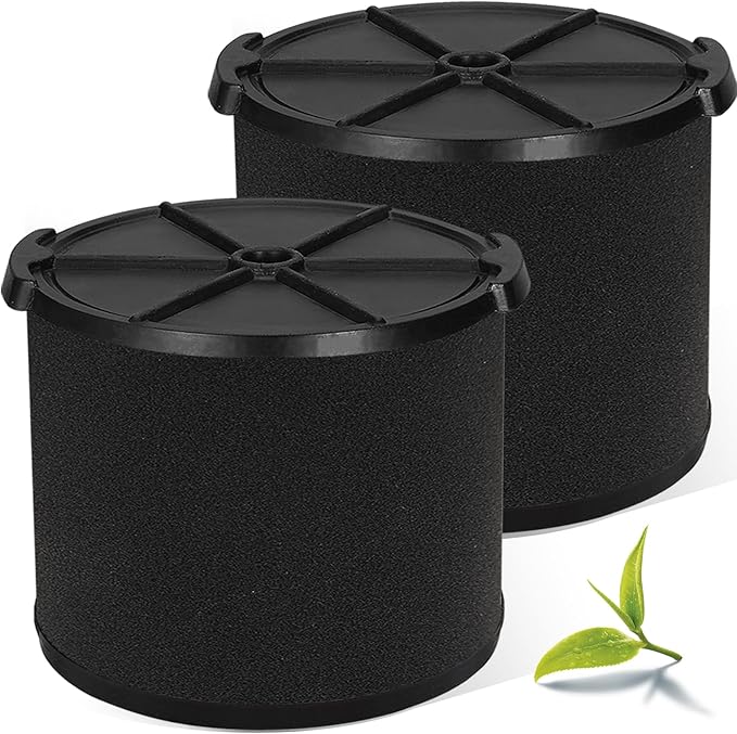 VF3700 / WS14045F Filter Replacement for Ridgid/Workshop Shop Vacuum Wet Application Foam Filters 3/4/4.5 Gallon Rigid Wet Dry Portable Vacuums, Wet Pick Up Filter-2 Pack - AquaVibe