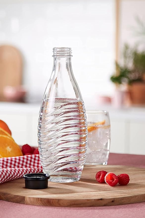 sodastream Carbonating Carafe, Clear, Glass (Pack of 2)