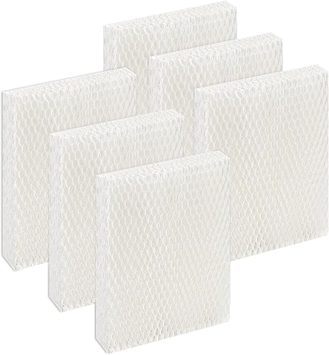 6 Pack HFT600 Humidifier Wicking Filter Replacement Honeywell Filter T, Replace Honeywell Humidifier Filter HEV615 HEV620 HFT600T HFT600PDQ By Cenipar - AquaVibe