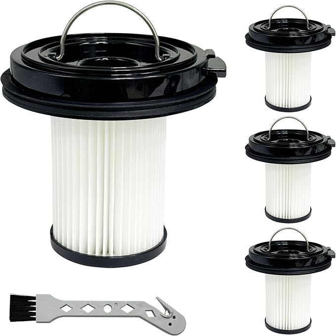 4 Pack HEPA Filters Replacement for Bissell CleanView XR 200W/ CleanView XR Pet 300w Lightweight Cordless Vacuum 3789U, 3789X, 3789, 3797V, 3797W, 3797, 1638010 - AquaVibe