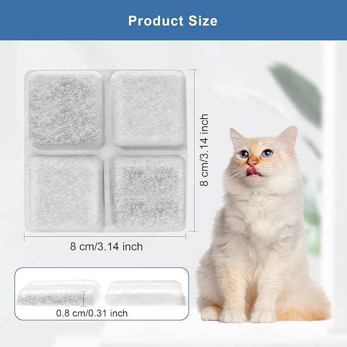 6 Packs Pet Food Desiccant Bag,Upgrade Desiccant Packets Keep Cat Food & Dog Food Dry and Fresh,Compatible with Petlibro Automatic Cat Dog Feeders：PLAF001/101/103/203/005/006
