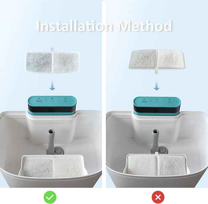 PET LAYSON Pumpless Cat Water Fountain Filter,Smart Cordless Pet Fountains Battery Operated 3.6L/122oz with Maglev Valve Technology Wireless Rechargeable Water Dispenser Filters (White, M1-8 Filter)