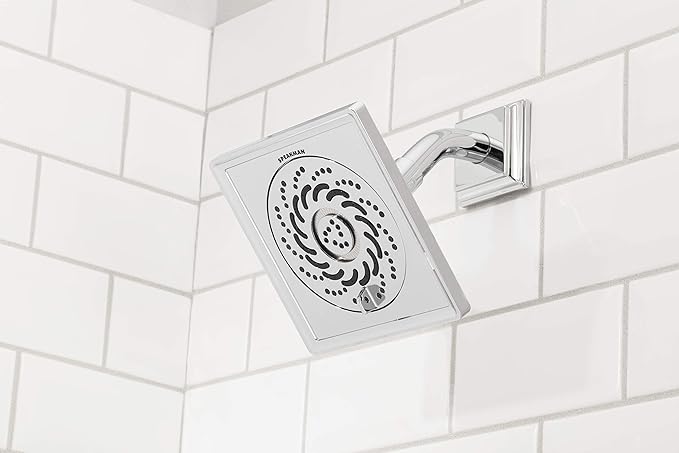 Speakman S-5002-E2 Rainier Exhilaration High Pressure Fixed Shower Head, 2 GPM, Polished Chrome
