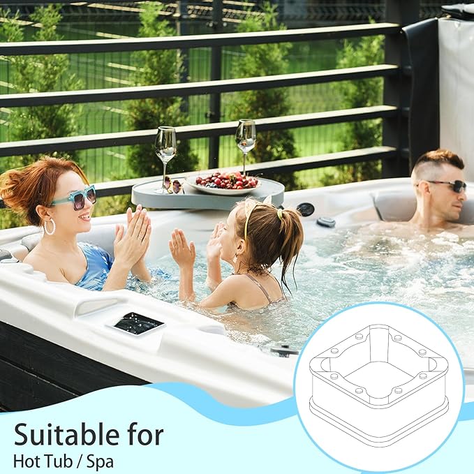 Future Way Hot Tub Filter Replacement for Pleatco PWW50P3(1 1/2" Coarse Thread), Unicel 6CH-940, Filbur FC-0359, Waterways 817-0050, Viking Spa Filter, Screw in SAE Thread Filter, 45 Sq.Ft, 2 Pack - AquaVibe