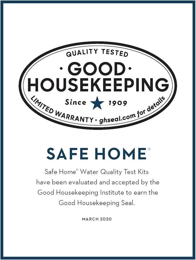 Safe Home® DIY Bacteria in Water Test Kit – Results as Fast as 6 Hours – Detects 50 Different Species of Coliform Bacteria – EPA Lab Certified – Made in the USA – (2 Pack)