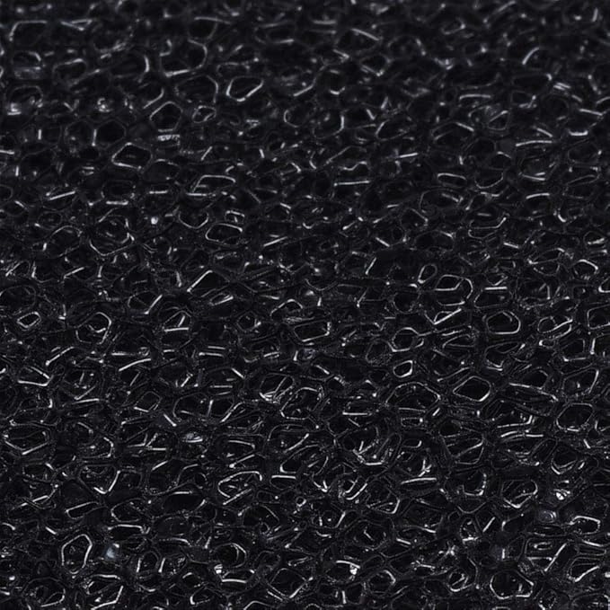 ALEGI 4 Pieces Aquarium Filter Foam Sponges Pad, Fish Tank Bio Sponge Coarse Sheet Filter Media Pad, Cut-to-Size Foam for Pet Filters (9x9x1 Inch 2 Pcs)
