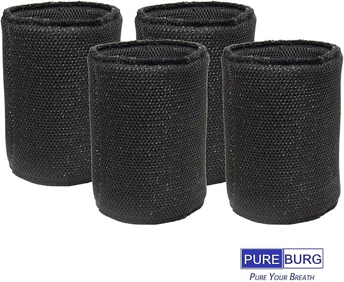 PUREBURG Replacement Wick Filter Compatible with Jack & Rose HM009-1 Evaporative Humidifier,2-Pack (2 Filters per Pack) Humidifier Filter