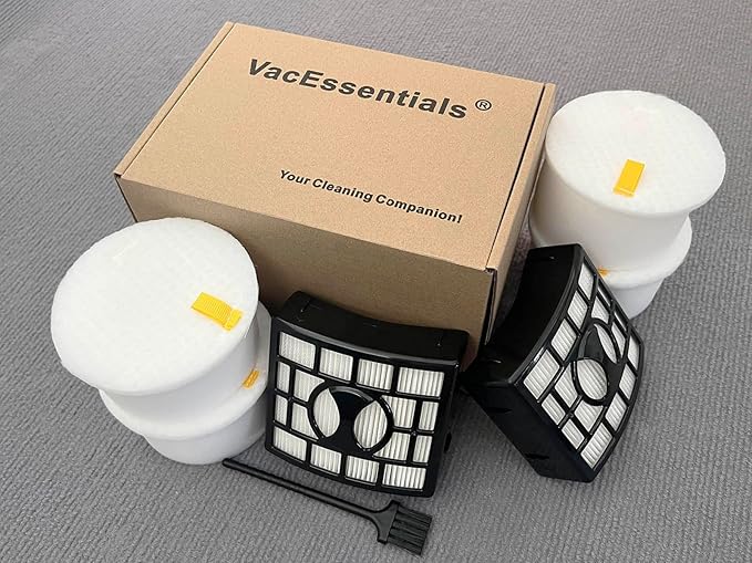 NV680 NV801 Filter Replacement Parts for Shark Rotator DuoClean Powered Lift Away Speed Vacuum NV680 NV681 NV682 NV683 NV872 NV800 NV801 NV803 UV810,XHF680 XFF680，2 HEPA+4 Foam&Felt Filters - AquaVibe