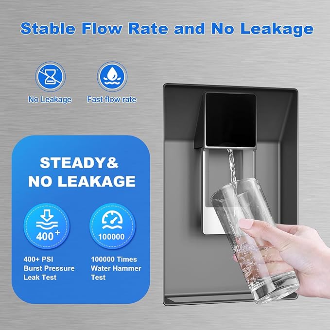 FPPWFU01 Water Filter Replacement Compatible with frigidaire FPPWFU01, EPPWF01, PureAdvantage, PWF-1 FPPWFU01 PurePour Water Filter (2-PCS)