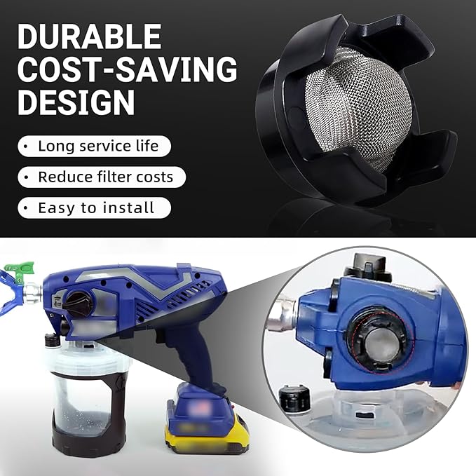 5PC 17P554 Inlet Strainer Filter 55-3454 Inlet Strainer 60 Mesh Fits for Graco Ultra Handheld Airless Sprayers - AquaVibe