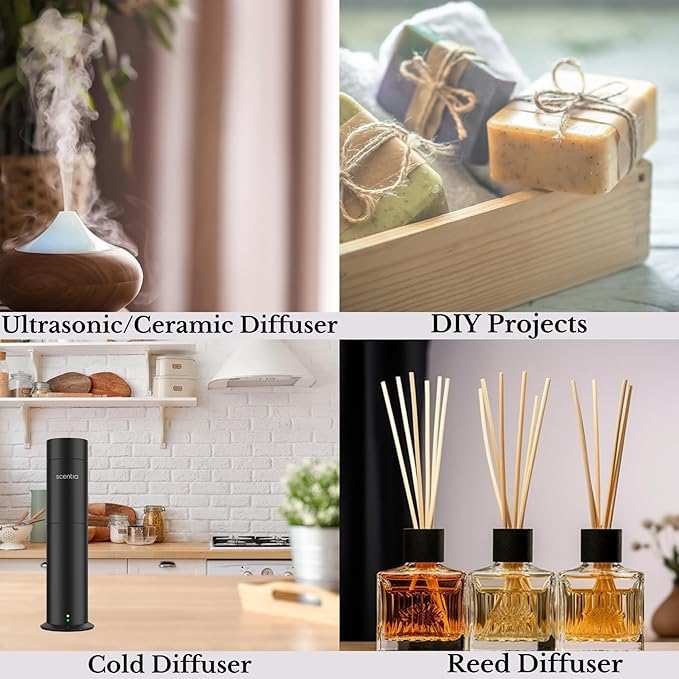 Hotel Diffuser Oil Inspired by The Baccarat Hotel Scent - 50 mL 1.69 fl oz - Essential Oil Blend of Cedar & Jasmine for Aromatherapy & Humidifiers - Secret Voyage, Mothers Day Gift