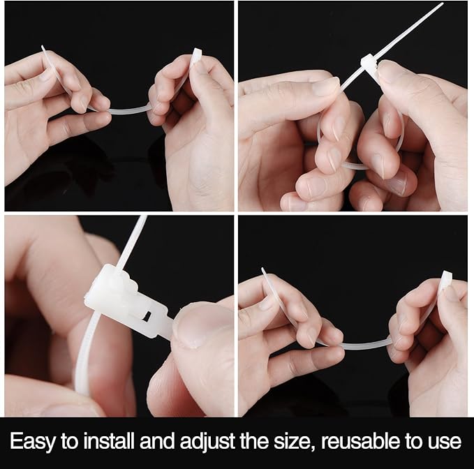 eBoot 15 Pieces Lint Traps Lint Snare Washing Machine Mesh Washer Laundry Hose Filter with 15 Pieces Cable Ties - AquaVibe