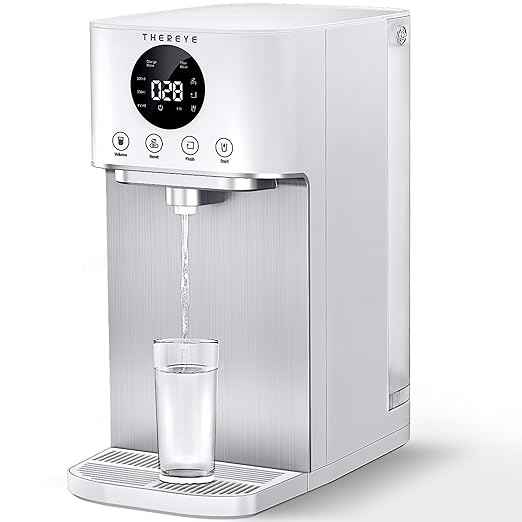 Reverse Osmosis Countertop Water Filter, NSF/ANSI 58 Certified, 7-Stage Purification System, 3:1 Purified to Waste Ratio, BPA-Free Home Water Purifier, No Installation Required