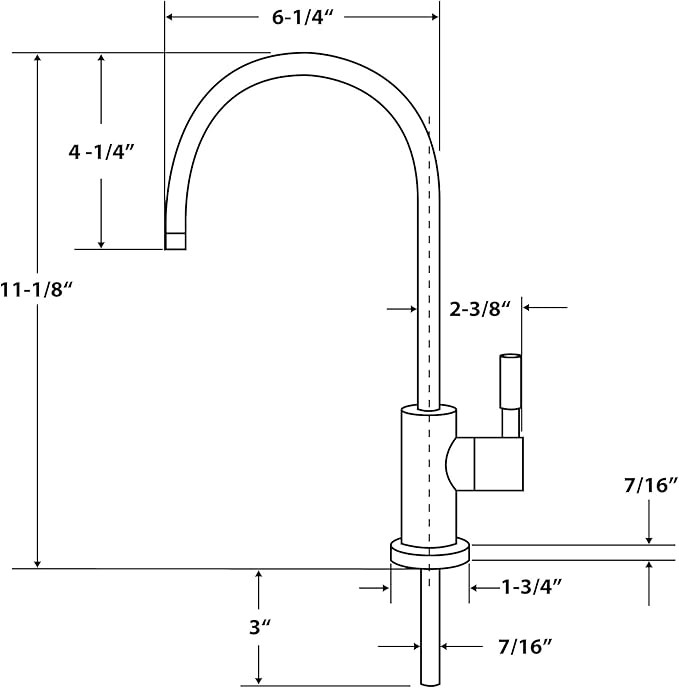 APEC Water Systems Faucet-CD-CP