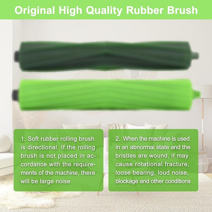 Replacement Parts accessories for irobot Roomba i1+ i7 i7+ i3+ i4+ i6+ i8+ J7+ Plus I & J Plus series Vacuum Cleaner Inclue 4 Roller Brushes , 8 Filters , 8 Side Brushes - AquaVibe