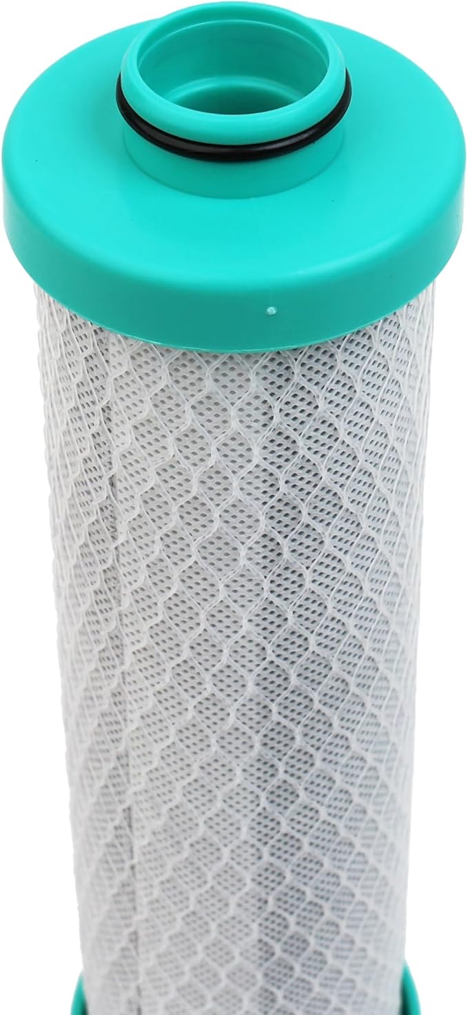 Neo-Pure RV Replacement Filter for Forest River FRE-10-GN (2.5 x 10") RV Water Filter Activated Carbon Block Push-Nipple Cartridge Replaces FRE-10-BN(2PK)