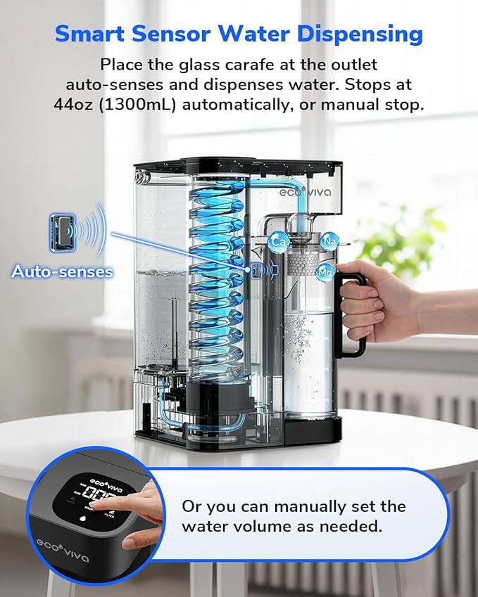 Replacement Black Glass Carafe for Mate 3
