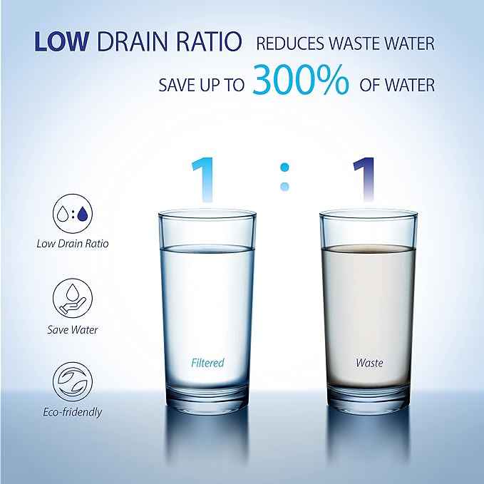 APEC WATER ROTL-600-PH Tankless Reverse Osmosis System 3-Stage Water Filter System with pH+, Pure Alkaline Water Filter, Smart Replacement Reminder, Easy DIY Install/Maintenance