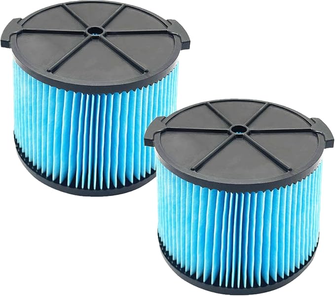 Replacement Filter for Ridgid VF3500 3-Layer Wet/Dry 3-4.5 Gallon Portable Vacuum Compatible with WD4050 WD4070 WD45-2 Packs - AquaVibe