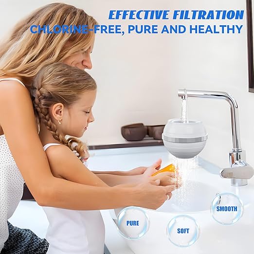 Bath Filter for Tub, Bath Water Filter with 10 Stages Filtration 2,500 Gallons Bathtub Water Removes Chlorine, Shower Filter for Healthier Skin Hair Nail