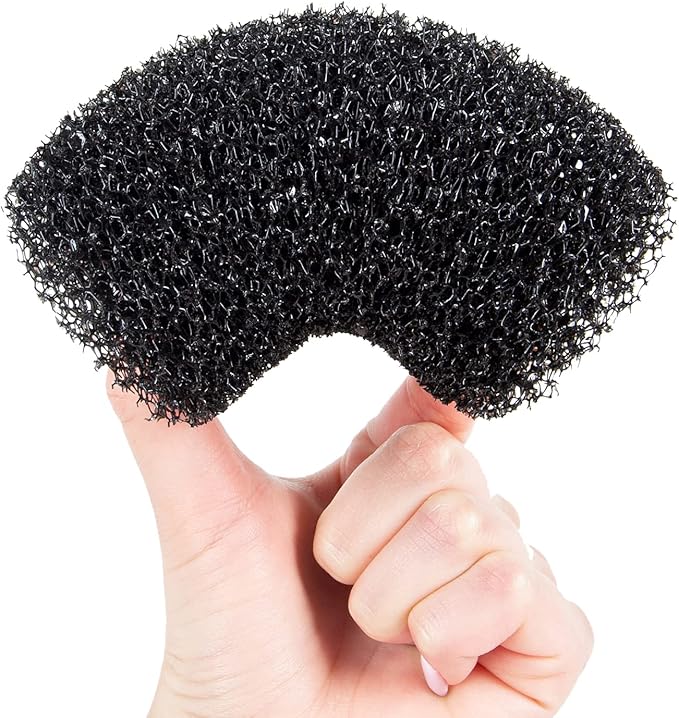 4 PCS Internal Filter Sponge Foam, Aquarium Bio Sponge Rolls of Fish Tank Filter Accessories 4.5" x 2"
