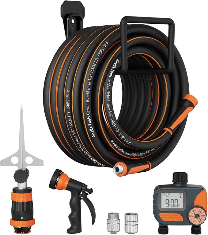 Giraffe Tools Garden Hose 100ft x 5/8