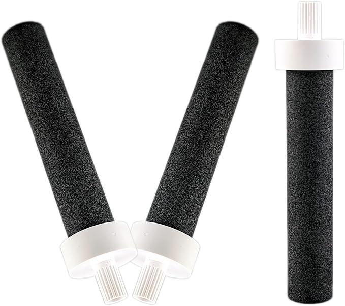 NRP 6-pack Bottle Water Filter Replacement for Brita BB06 Stainless Steel and Plastic Bottles, Each Filter Lasts Two Months or 40 Gallons, Sport Water Bottle Filter