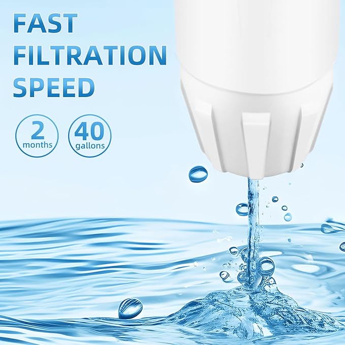 Upgraded Water Filter Replacement for ZERO Water Pitchers, 5-Multi-Stage Filter System Reduce Lead, Chromium, PFOA/PFOS and TDS, 4 pack by APPLIANCEMENTS