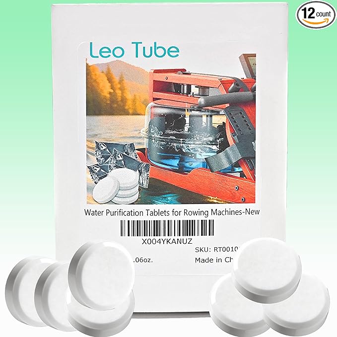 Advanced Water Purification Tablets for Easy Rowing Machine Tank Maintenance | Gentle Yet Effective Formula for Water Cleaning and Treatment in Rowing Machines