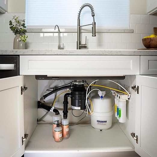 AquaTru Under Sink Reverse Osmosis Water Filter System | Certified to Remove Lead, Chlorine, Fluoride, PFOA, PFOS and More for Pure Great-Tasting Water (AquaTru Under Sink)